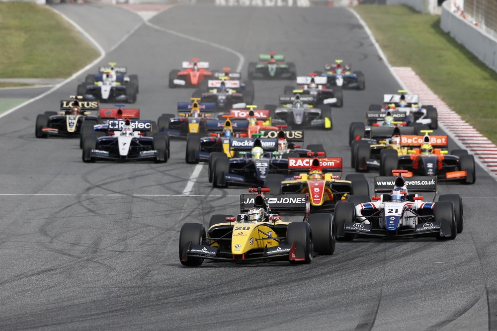 Bild: Renault Worldseries, 2013, Barcelona, Start1