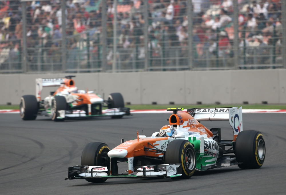 Bild: Formel 1, 2013, India, Sutil, diResta