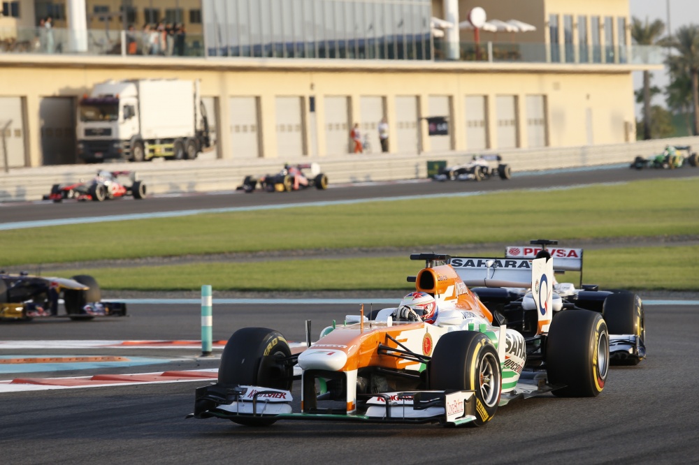 Bild: Formel 1, 2013, AbuDhabi, diResta