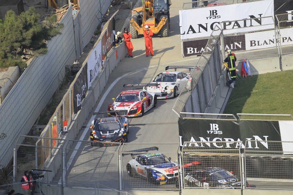 Bild: FIA GT, 2013, Baku, Schikane