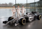 Bild: Formel 1, 2014, McLaren, Button, Magnussen, Vandoorne