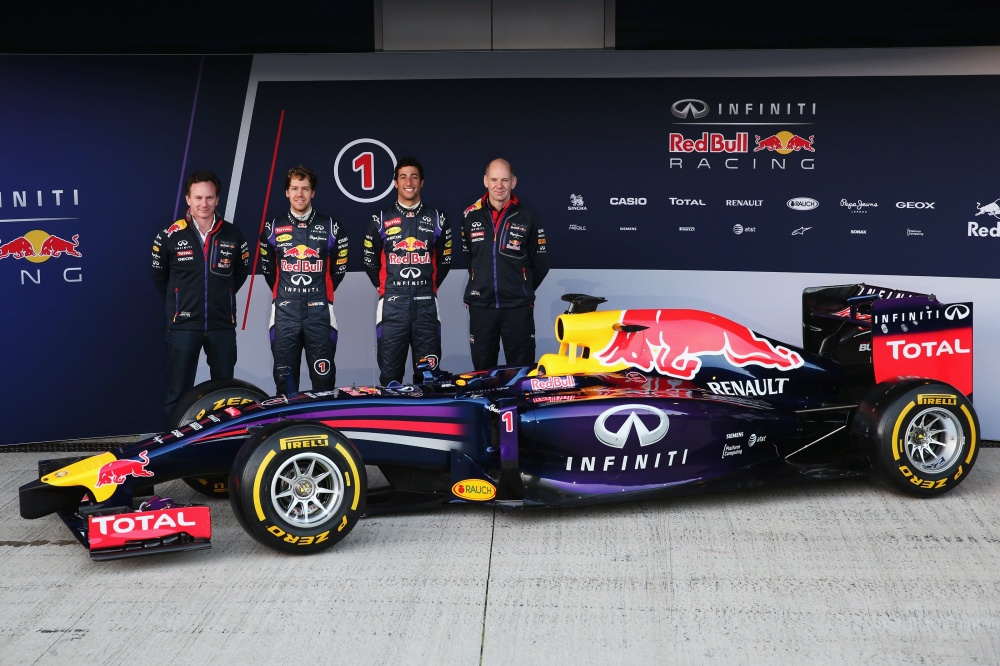 Bild: Formel 1, 2014, RedBull, Presentation
