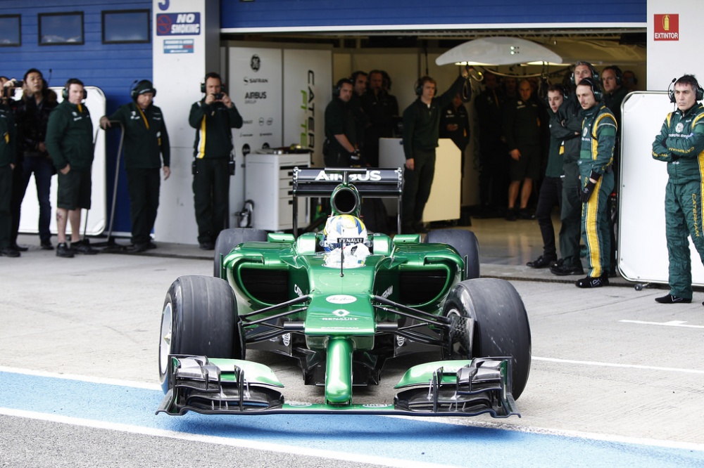 Bild: Formel 1, 2014, Caterham, Ericsson