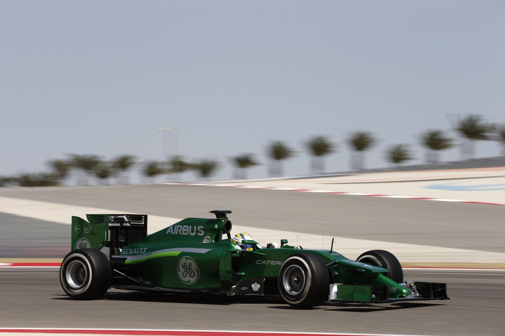 Bild: Formel 1, 2014, Test, Bahrain, Caterham