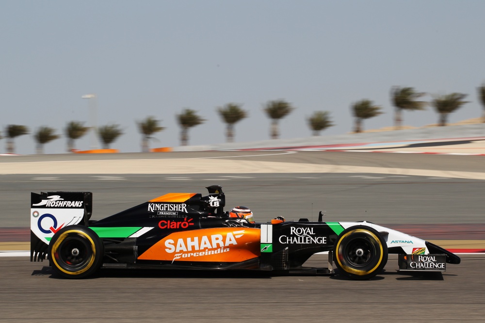 Bild: Formel 1, 2014, Test, Bahrain, Force India