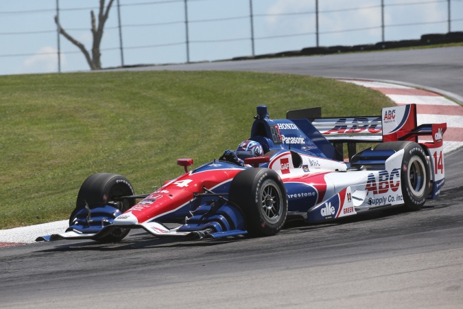 Bild: Takuma Sato - A.J. Foyt Enterprises - Dallara DW12 (MAk) - Honda