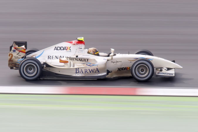 Bild: Davide Valsecchi - Addax Team - Dallara GP2/08 - Renault