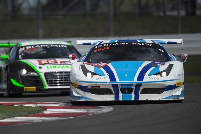 Bild: Howard BlankJean-Marc BachelierYannick Mallegol - AF Corse - Ferrari 458 Italia GT3