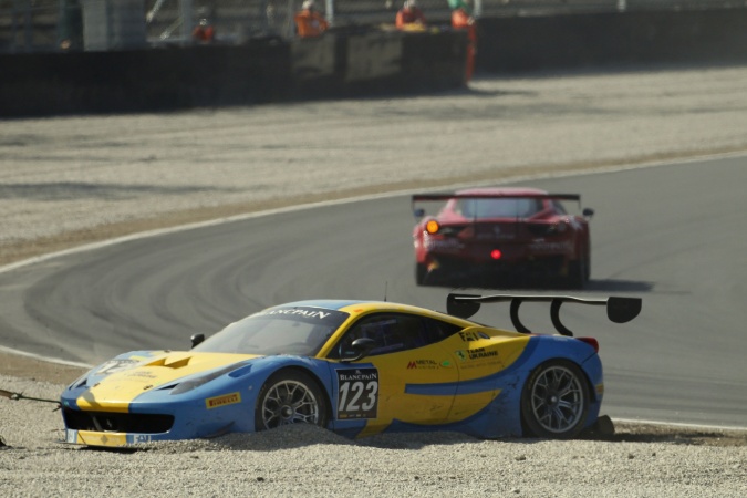 Bild: Andrii KruglykRuslan TsyplakovRaffaele Gianmaria - AF Corse - Ferrari 458 Italia GT3