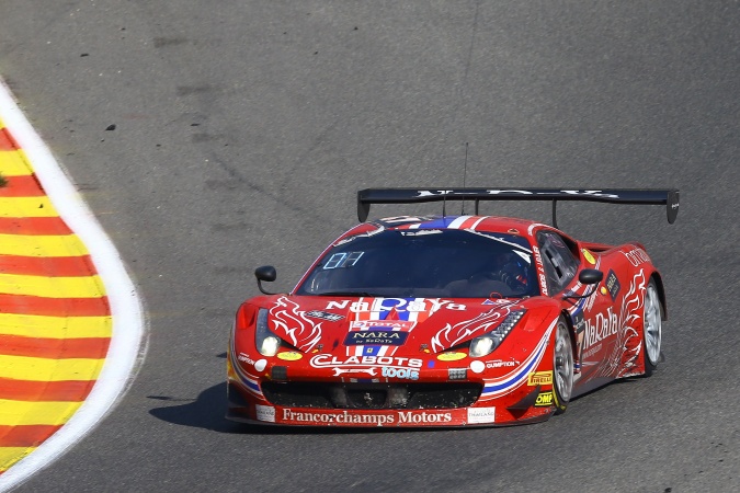 Bild: Gianmaria BruniAlessandro Pier GuidiPasin LathourasStephane Lemeret - AF Corse - Ferrari 458 Italia GT3