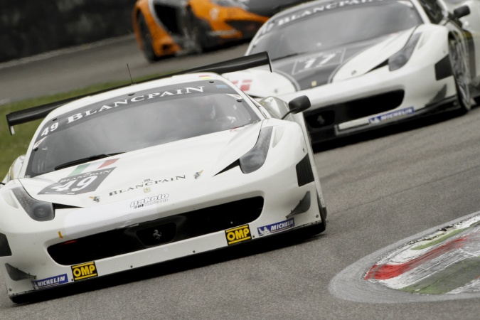Bild: Yannick MallegolHoward BlankJean-Marc Bachelier - AF Corse - Ferrari 458 Italia GT3