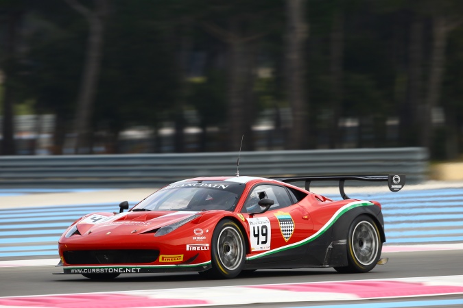 Bild: Howard BlankJean-Marc BachelierYannick Mallegol - AF Corse - Ferrari 458 Italia GT3