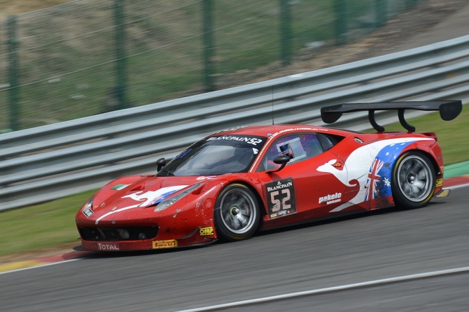 Bild: Stephen WyattCraig LowndesMichele RugoloAndrea Piccini - AF Corse - Ferrari 458 Italia GT3