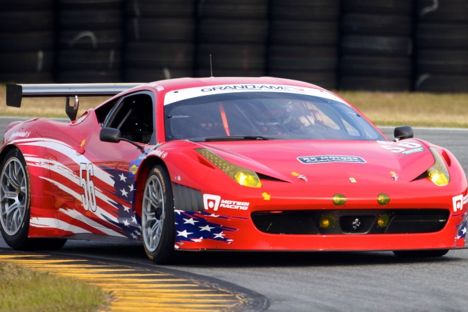 Bild: Michael Waltrip - AF Corse - Ferrari 458 Italia GT3