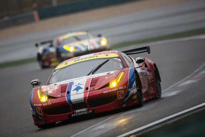 Bild: François Glenmor PerrodoEmmanuel CollardRui Aguas - AF Corse - Ferrari 458 Italia GTC