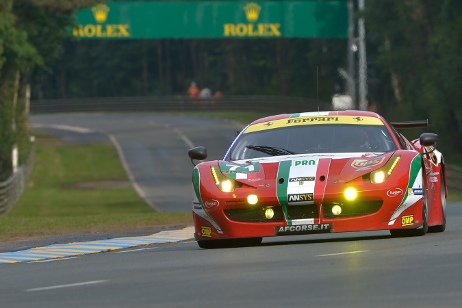 Bild: Olivier BerettaKamui KobayashiToni Vilander - AF Corse - Ferrari 458 Italia GTC