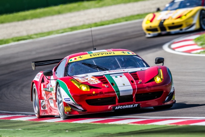 Bild: Marco CiociPiergiuseppe PerazziniMichael Lyons - AF Corse - Ferrari 458 Italia GTC