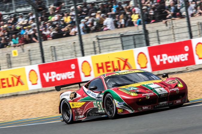 Bild: Giancarlo Fisichella - AF Corse - Ferrari 458 Italia GTC