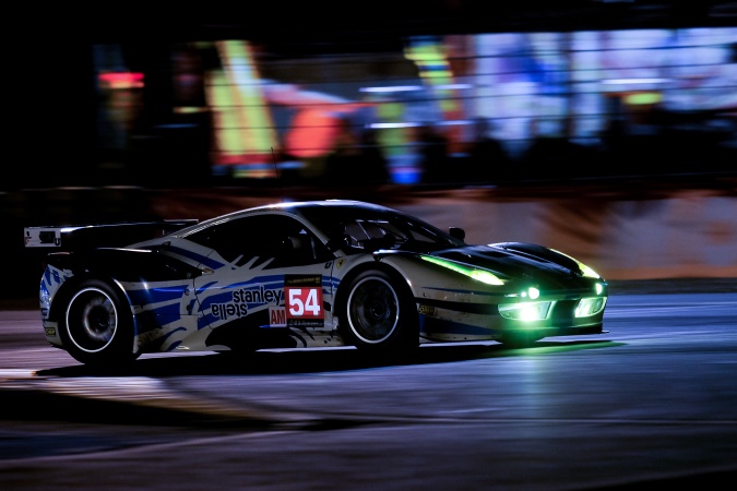Bild: Yannick MallegolJean-Marc BachelierHoward Blank - AF Corse - Ferrari 458 Italia GTC