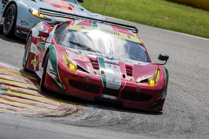Bild: Raffaele GianmariaLorenzo CasèPeter Mann - AF Corse - Ferrari 458 Italia GTC