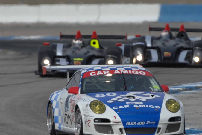 Bild: Ricardo GonzalezLuiz DiazPatrick Kelly - Alex Job Racing - Porsche 911 GT3 Cup (997)