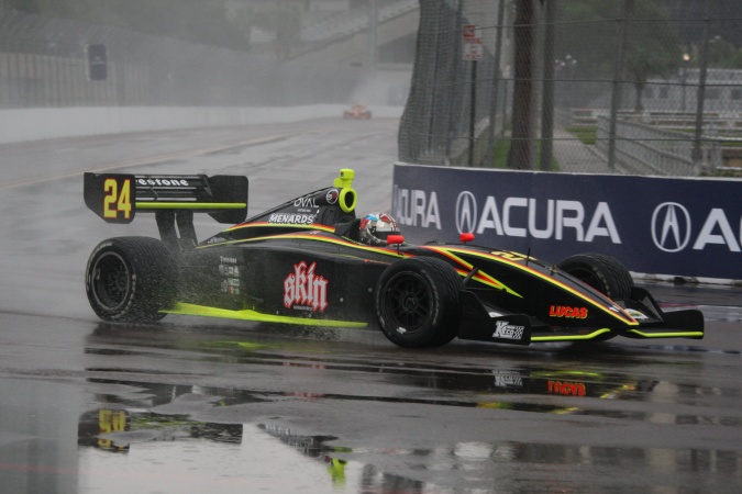 Bild: Logan Gomez - Alliance Motorsports - Dallara IP2 - Infiniti
