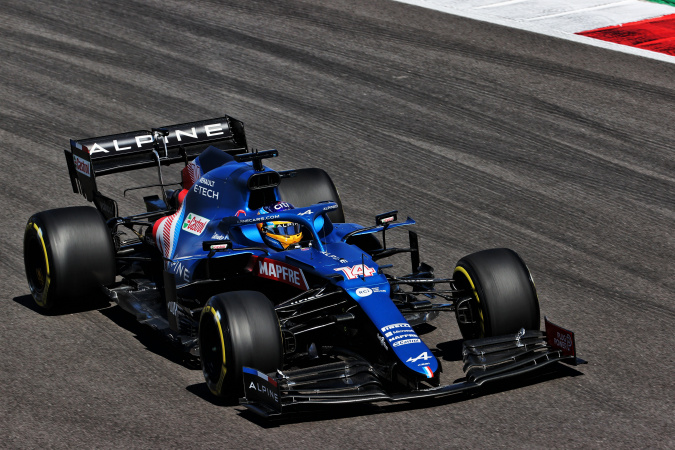 Bild: Fernando Alonso - Alpine F1 Team - Alpine A521 - Renault