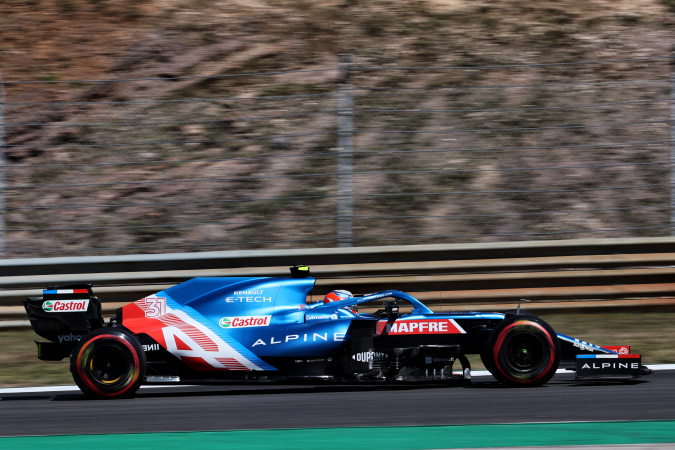 Bild: Esteban Ocon - Alpine F1 Team - Alpine A521 - Renault