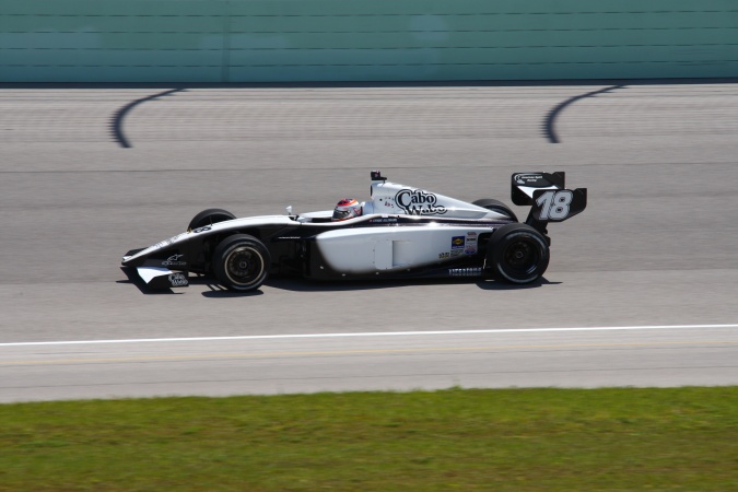 Bild: Cyndie Allemann - American Spirit Racing - Dallara IP2 - Infiniti