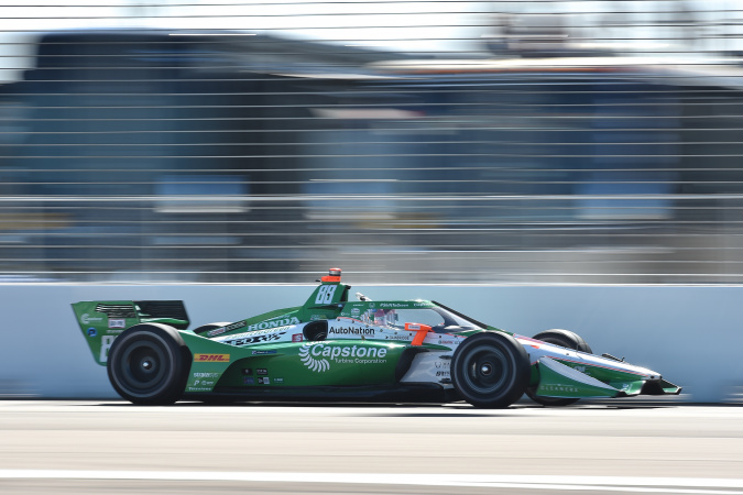 Bild: Colton Herta - Andretti Autosport - Dallara DW12 (IR18) - Honda