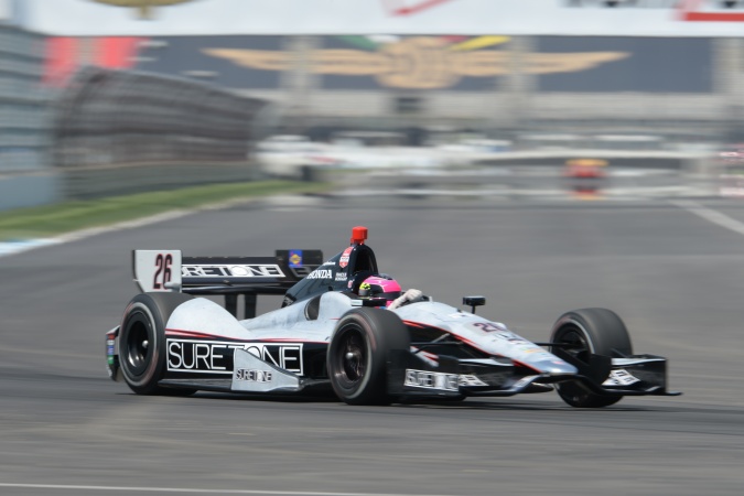 Bild: Franck Montagny - Andretti Autosport - Dallara DW12 - Honda