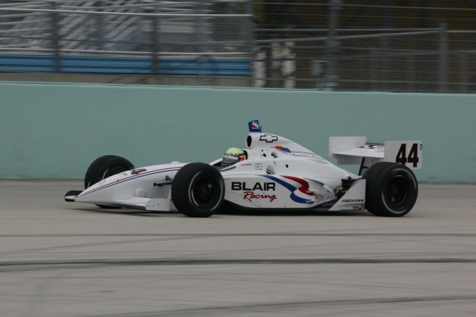 Bild: Alex Barron - Blair Racing - Dallara IR-02 - Chevrolet