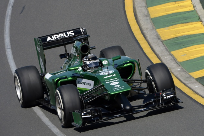 Bild: Kamui Kobayashi - Caterham F1 Team - Caterham CT04 - Renault