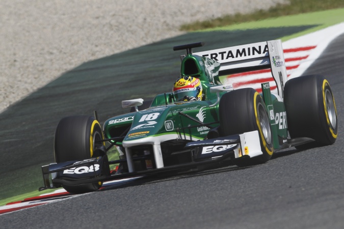 Bild: Rio Haryanto - Caterham Racing - Dallara GP2/11 - Mecachrome