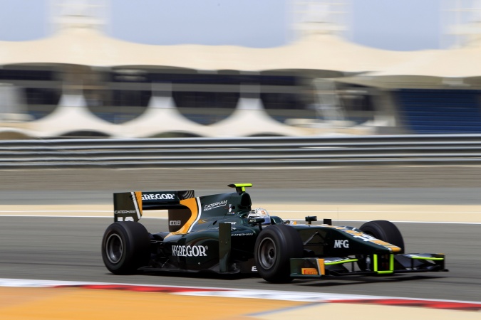Bild: Giedo van der Garde - Caterham Racing - Dallara GP2/11 - Mecachrome