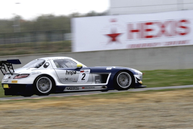 Bild: Max Nilsson - Charouz Racing System - Mercedes SLS AMG GT3