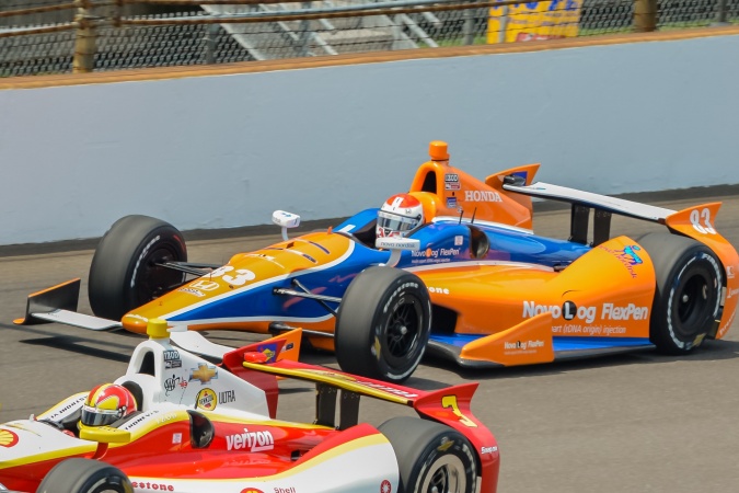 Bild: Charlie Kimball - Chip Ganassi Racing - Dallara DW12 - Honda
