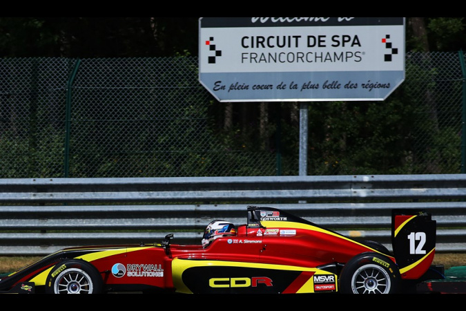 Bild: Ayrton Simmons - Chris Dittmann Racing - Tatuus MSV F3-016 - Cosworth