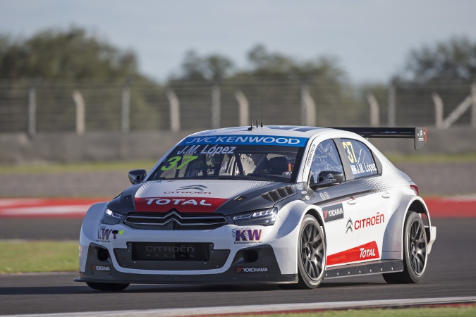 Bild: Jose Maria Lopez - Citroën Racing - Citroën C-Elysée TC1