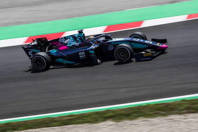 Bild: Alexander Albon - DAMS - Dallara F2 2018 - Mecachrome