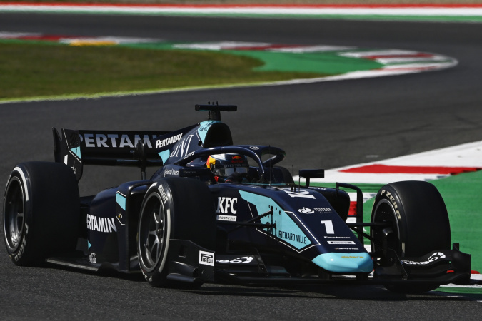Bild: Juri Vips - DAMS - Dallara F2 2018 - Mecachrome