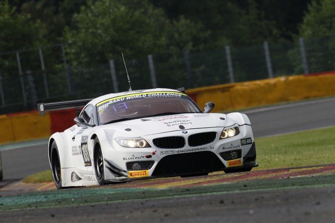 Bild: Dimitri EnjalbertBernard DelhezMichael AlbertStefano Gattuso - DKR Engineering - BMW Z4 GT3 (E89)