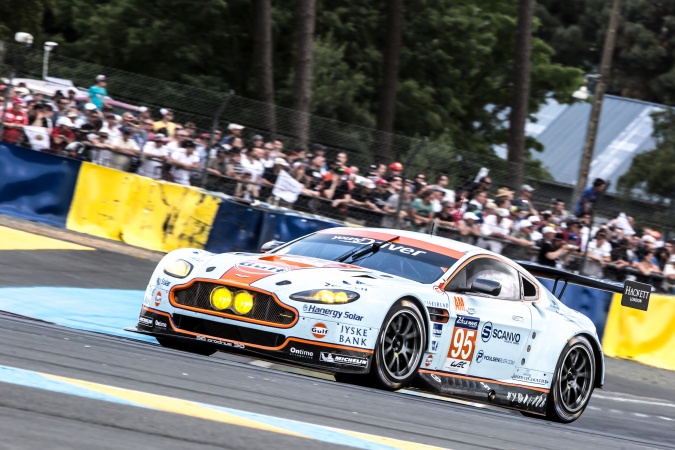 Bild: Kristian PoulsenDavid Heinemeier HanssonNicki Thiim - Young Driver AMR - Aston Martin V8 Vantage GT2