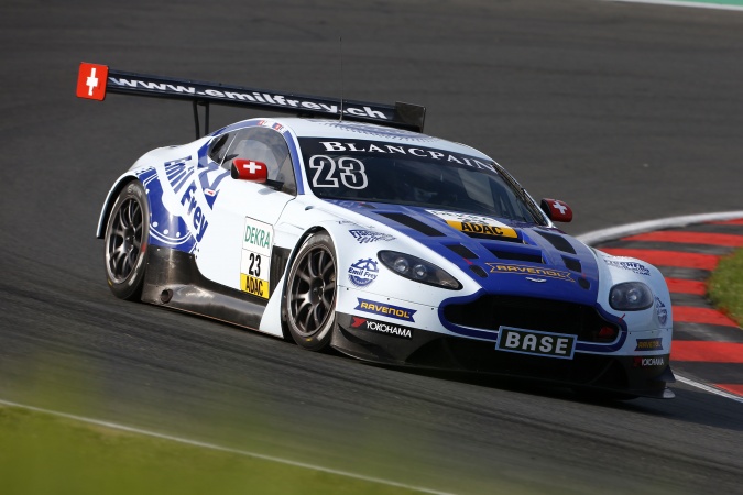 Bild: Gabriele GardelLorenz Frey - Fischer Racing - Aston Martin Vantage GT3 V12