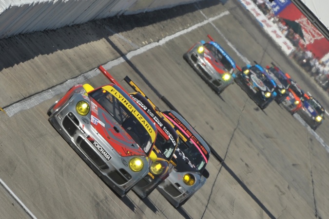 Bild: Nelson CanacheSpencer PumpellyBrian Wong - Flying Lizard Motorsports - Porsche 911 GT3 Cup (997-2010)
