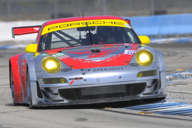 Bild: Patrick Long - Flying Lizard Motorsports - Porsche 911 GT3 RSR (997-2009)