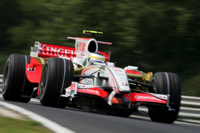 Bild: Giancarlo Fisichella - Force India - Force India VJM01 - Ferrari