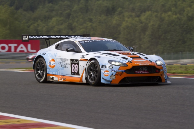 Bild: Bertrand BaguetteTim VerbergtRonnie LatinneDamien Dupont - GPR Racing - Aston Martin Vantage GT3 V12