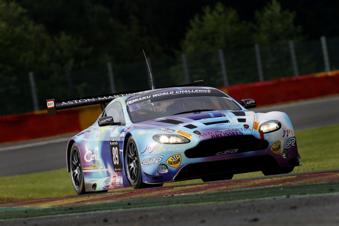 Bild: Sarah BovyPierre GrivegneeMichael SchmetzBert Redant - GPR Racing - Aston Martin Vantage GT3 V12