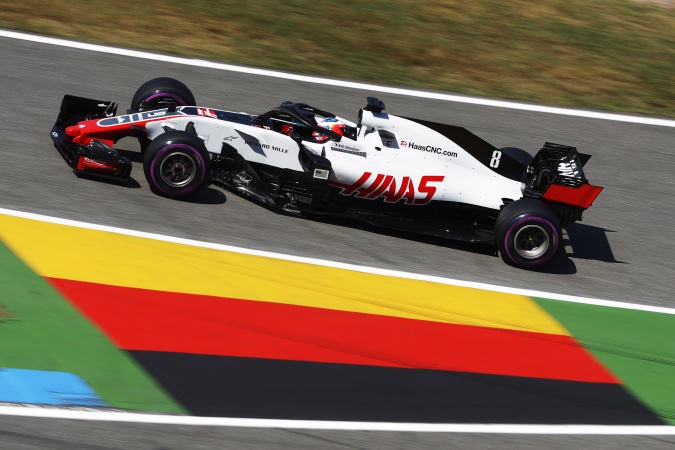 Bild: Romain Grosjean - Haas F1 Team - Haas VF18 - Ferrari